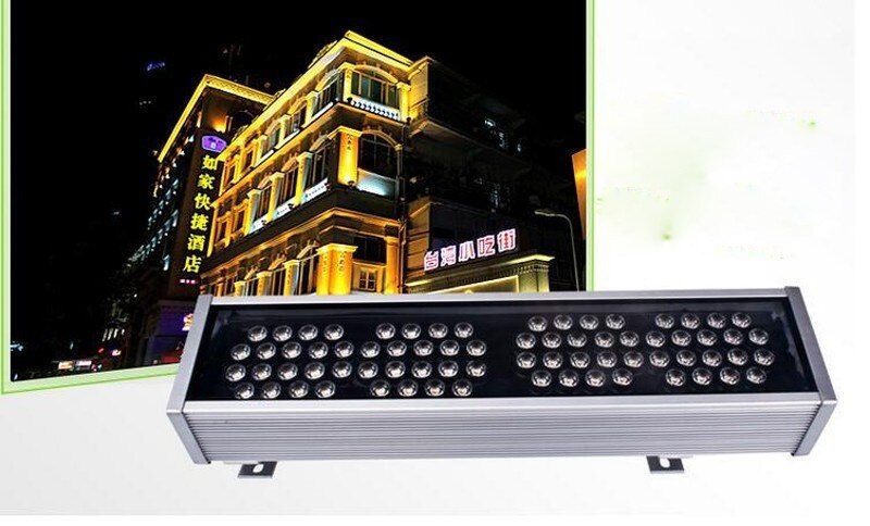 72W 1m LED Wall Washer Landscape Light AC 24V AC 85V-265V Outdoor Lights Wall Linear Lamp Floodlight 100cm Wallwasher