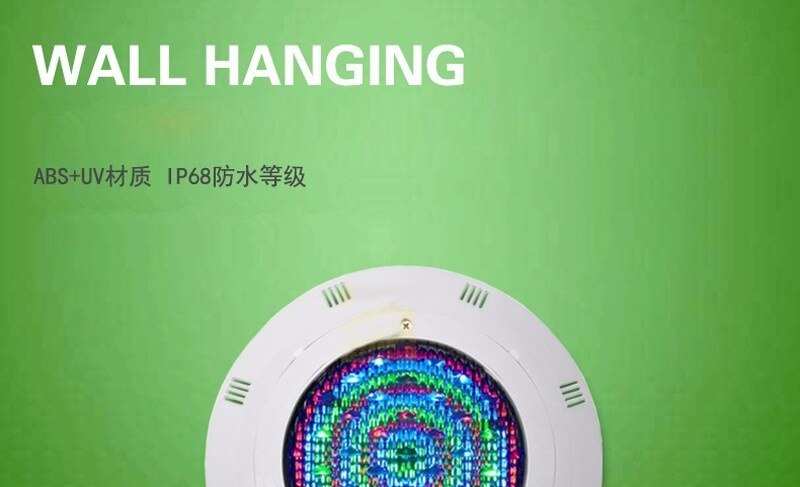 5Pcs/Lot Wall Mounted 20w 316leds Wall Hanging Ip68 Waterproof RGB LED Swimming Pool Light ,High Quality With Remote Control