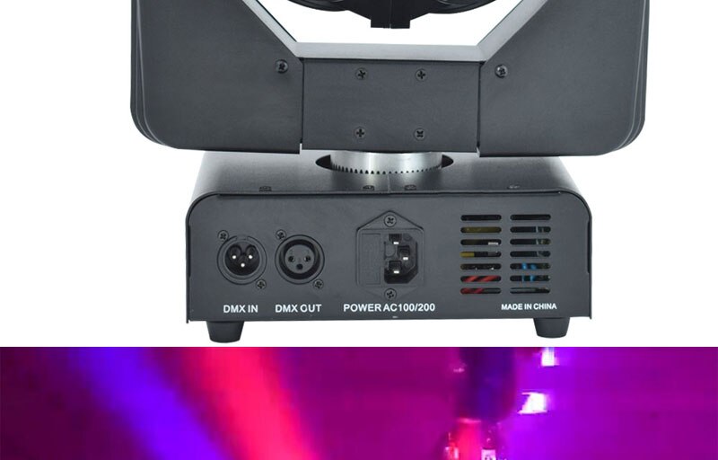 12x10w RGBW 4in1 LED Beam Light Football Light DMX512 Football Moving Head Light Professional DJ Bar Party Show Stage Light