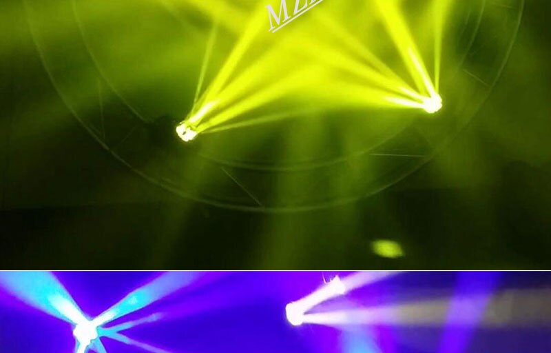 LED 4x25w RGBW Beam Light DMX512 Moving Head Light Professional DJ Bar Party Show Stage Light LED Stage Machine