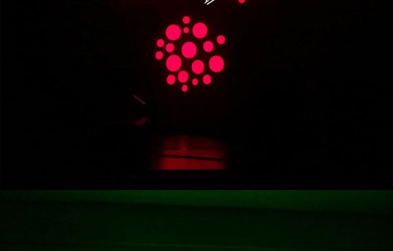 LED 90w RGBW Spot Light DMX512 Static Gobo + Dynamic Gobo Moving Head Light DJ Bar Party Show Stage Light LED Stage Machine