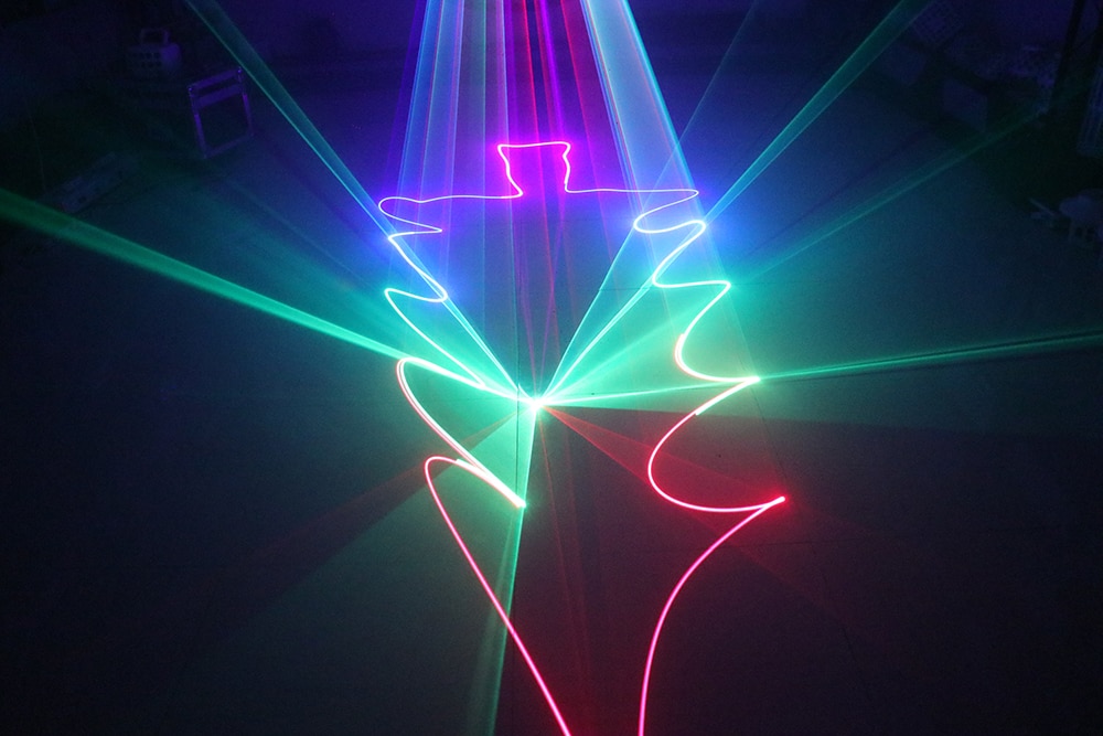 500MW RGB Laser Light 3D Laser Disco Lights Party Lights Professional Lighting Stage Lighting Effect Commercial