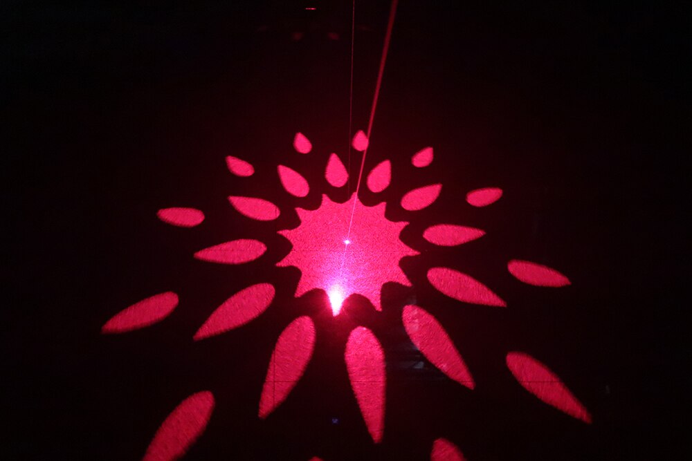Laser stage lighting Single Hole Full Color Grating Animation Laser Light Voice Disco karaoke light Laser Projector
