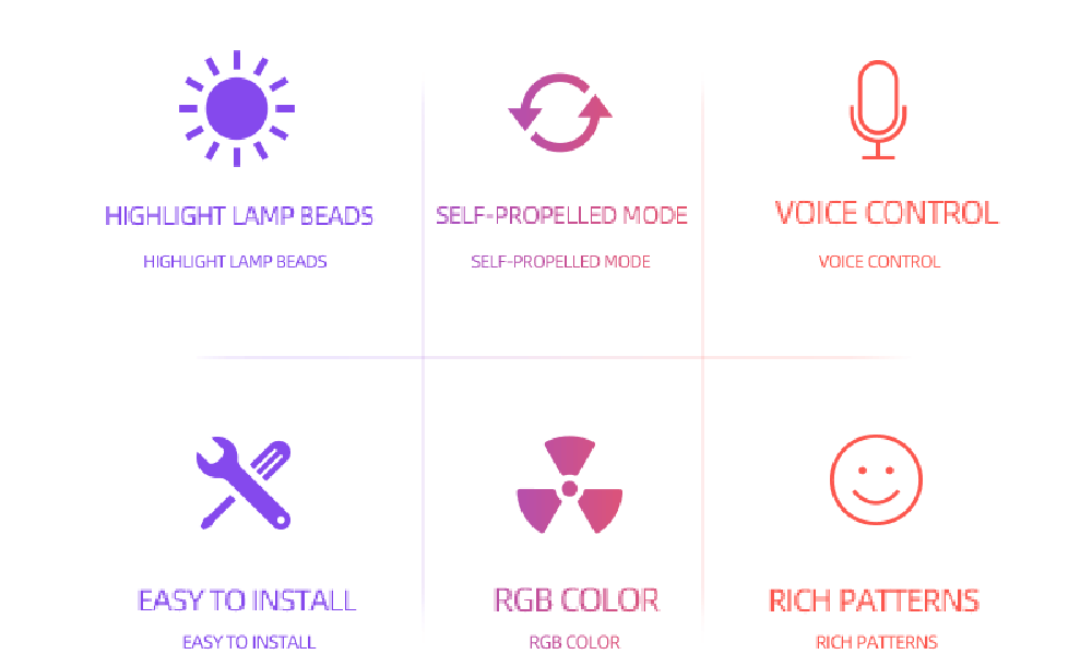 Laser stage lighting Single Hole Full Color Grating Animation Laser Light Voice Disco karaoke light Laser Projector