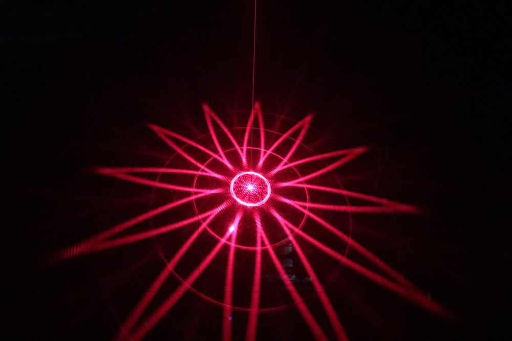Laser stage lighting Single Hole Full Color Grating Animation Laser Light Voice Disco karaoke light Laser Projector