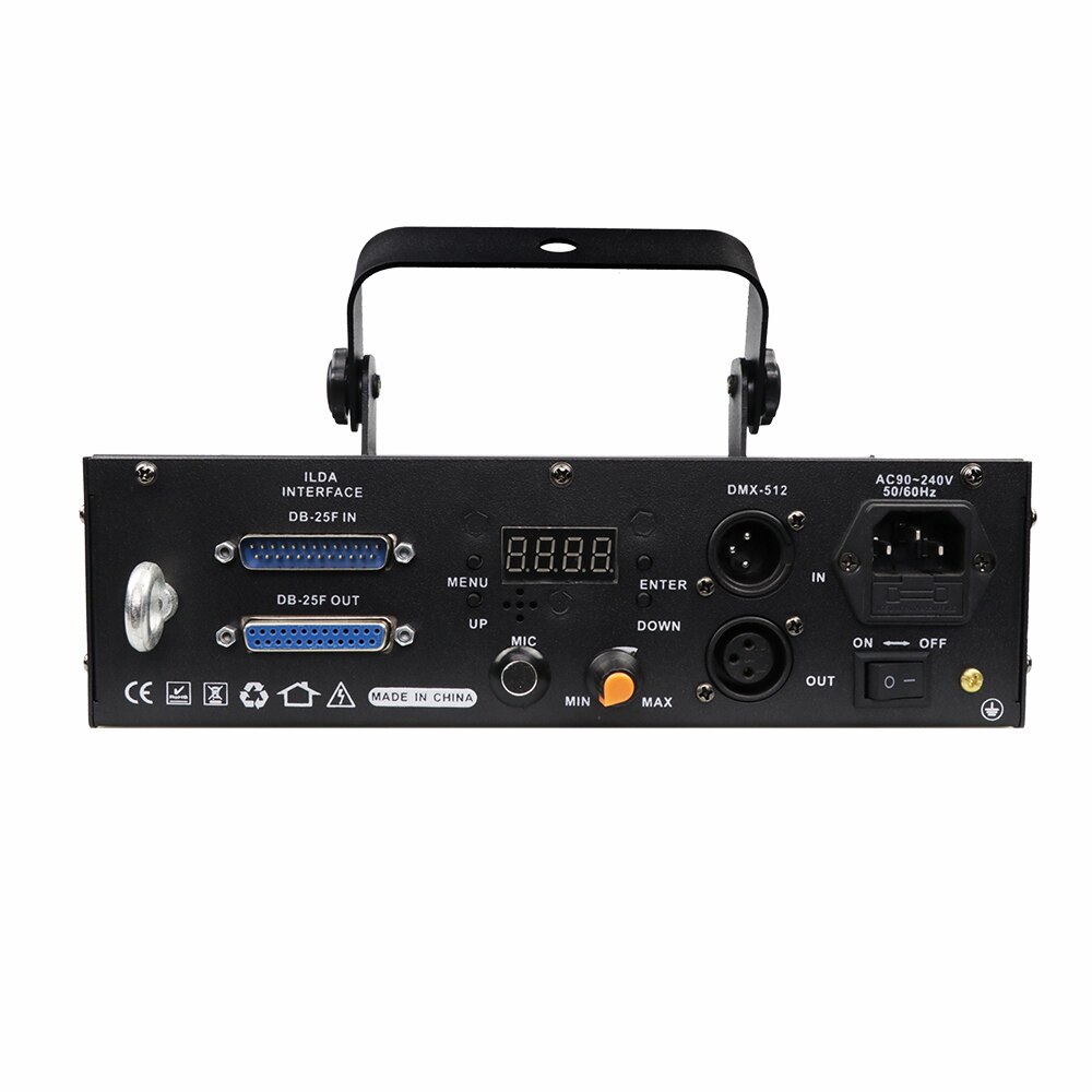 3W RGB Animation Laser Light Full Color Stage 3D Laser High Brightness Laser Beam Pattern Laser Light
