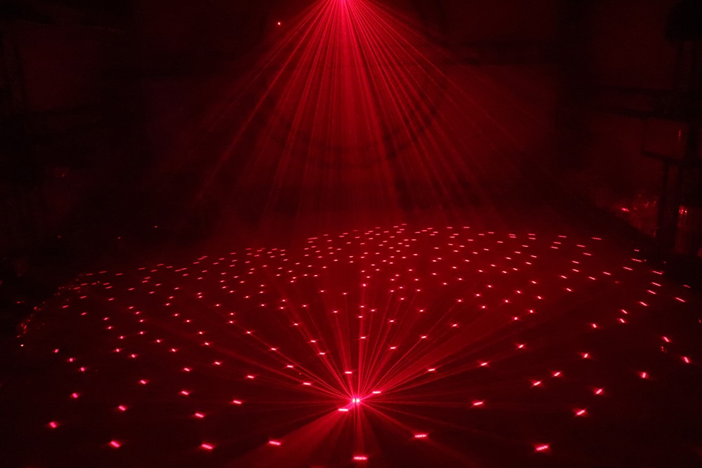 500MW Full-color Starry Sky Light Party KTV Christmas Light Voice Control Dream Laser Light Firefly Starry Party Lights Laser