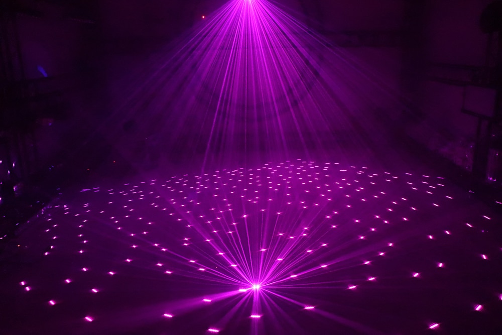 500MW Full-color Starry Sky Light Party KTV Christmas Light Voice Control Dream Laser Light Firefly Starry Party Lights Laser