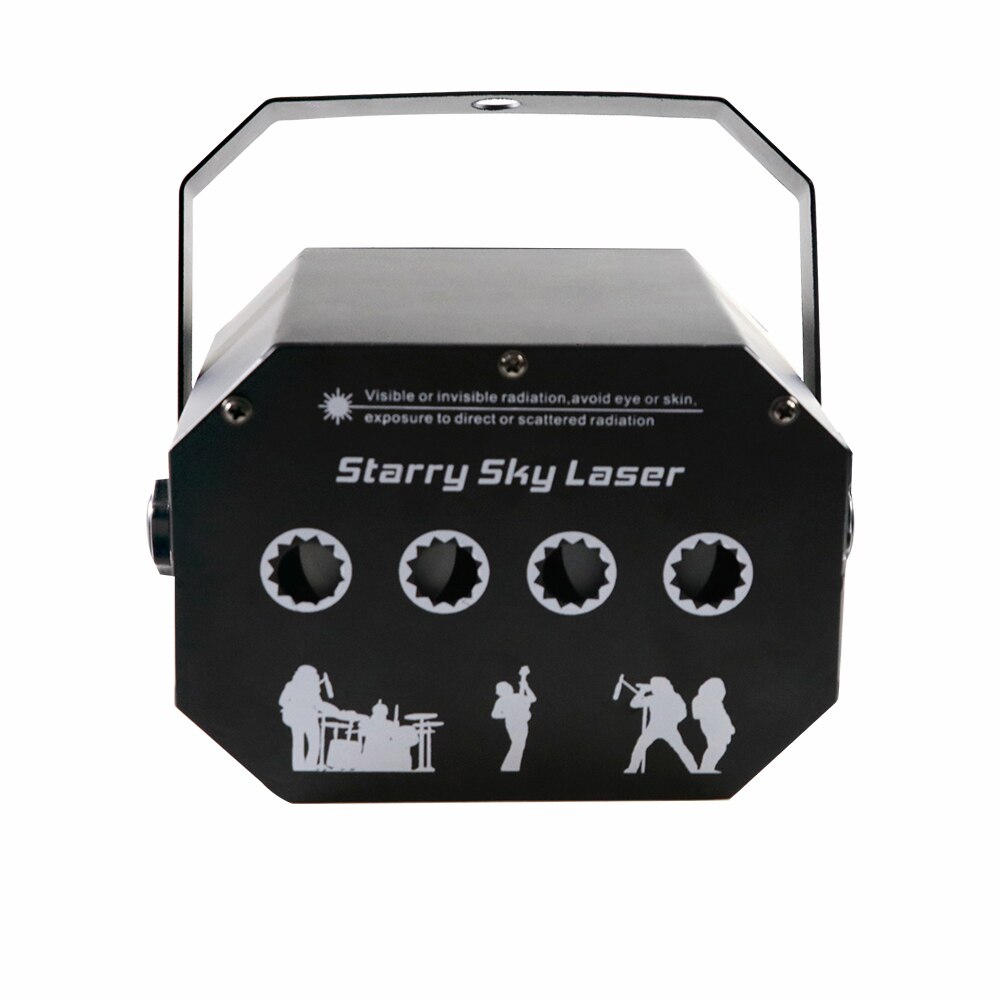 RGB Full Color Starry Sky Laser Light Stage Dj KTV Bar Pattern Laser Projection Light Forefly Laser Effect