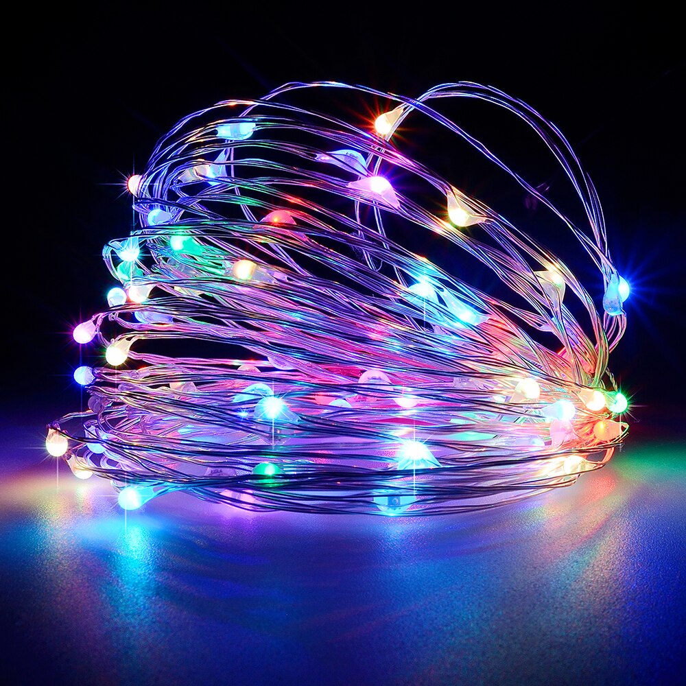 LED Outdoor Solar Lamp String Lights 100/200 LEDs Fairy Holiday Wedding Party Garland Solar Garden Waterproof for Home Led Decor