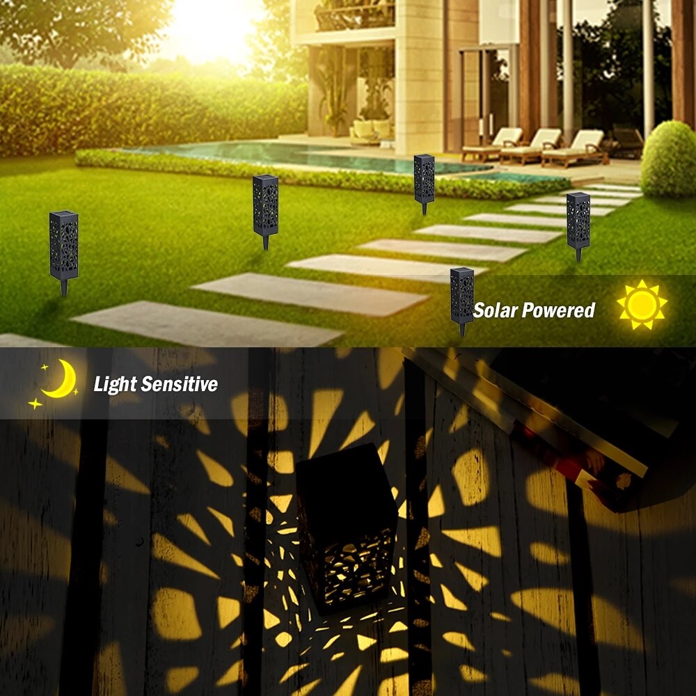 20 PACK Solar Garden Light Outdoor Solar Lamp Waterproof Landscape Lawn Lighting for Pathway Patio yard Lawn Decoration