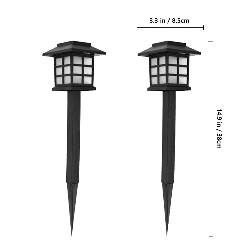 20 PACK Solar Garden Light Outdoor Solar Lamp Waterproof Landscape Lawn Lighting for Pathway Patio yard Lawn Decoration