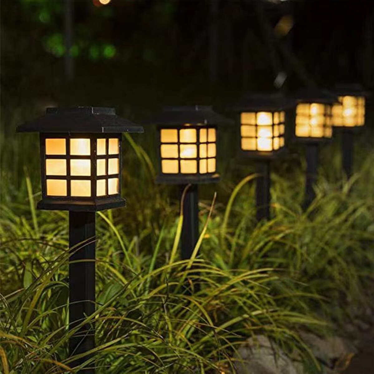 20 PACK Solar Garden Light Outdoor Solar Lamp Waterproof Landscape Lawn Lighting for Pathway Patio yard Lawn Decoration