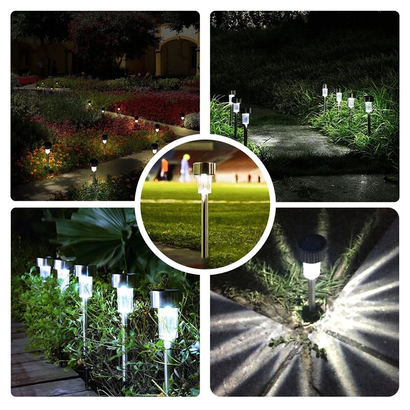 20 PACK Solar Garden Light Outdoor Solar Lamp Waterproof Landscape Lawn Lighting for Pathway Patio yard Lawn Decoration