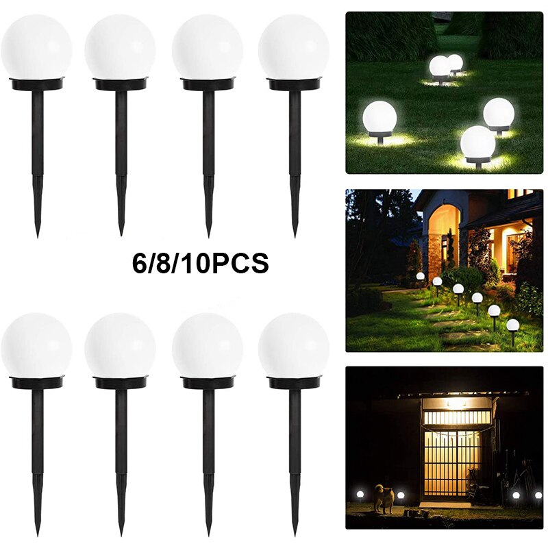 20 PACK Solar Garden Light Outdoor Solar Lamp Waterproof Landscape Lawn Lighting for Pathway Patio yard Lawn Decoration