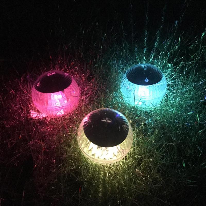 Floating Underwater Light Waterproof Solar Lamp Floating LED Light Underwater Light for Fish Tank Pond Swimming Pool Wedding
