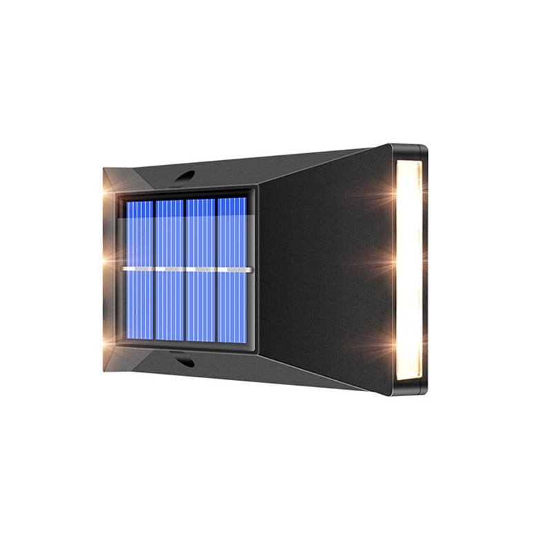 Solar Led Light Outdoor Solar Powered Lamps Wall Lamps Waterproof Modern Sconce Outdoor LED Wall Lamp Garden Corridor Balcony