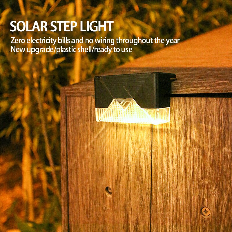 Solar Lamp Wall Lamp Street Light Weatherproof Landscape Lamp Wall Garden Enhance Lighting Outdoor Human Body Sensor Solar Lamp