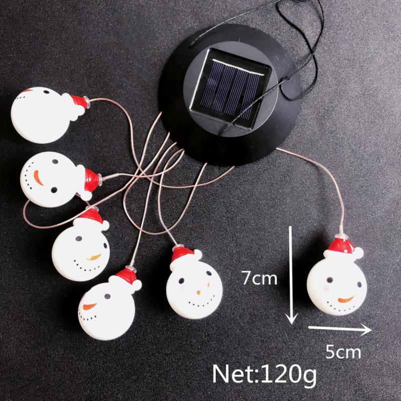 LED Colorful Solar Power Wind Chime Crystal Christmas Decor Outdoor Wind Chime Solar Light for Garden Waterproof Outdoor lamp