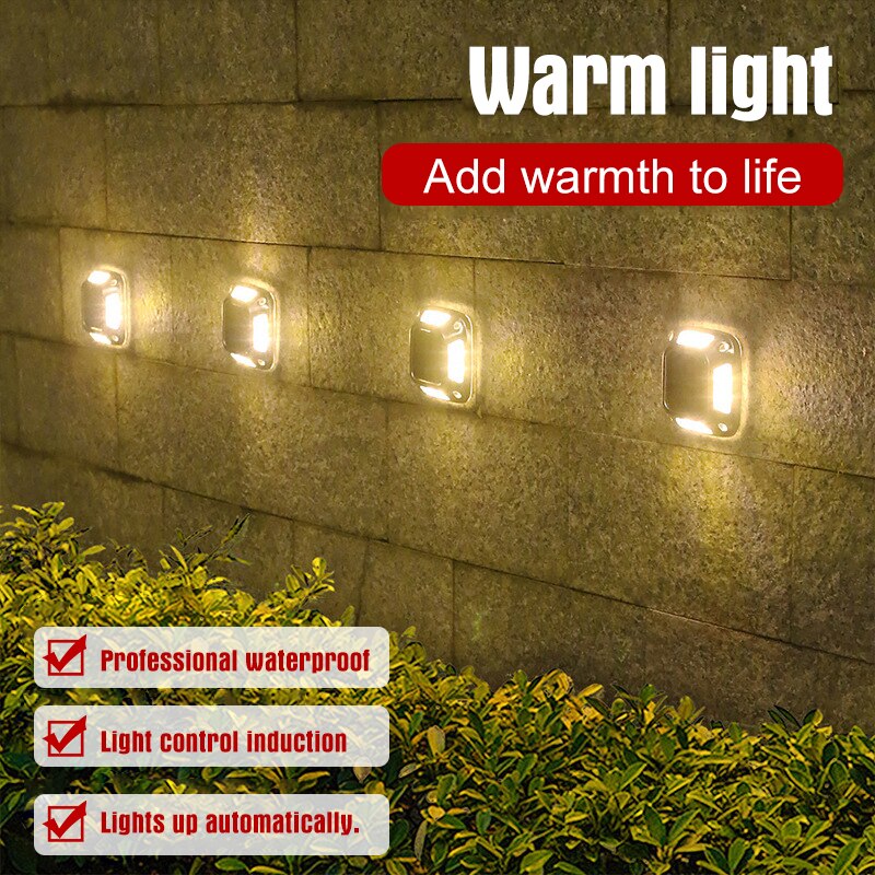 Solar Garden Light Outdoor Solar Power Landscape Waterproof Lawn Lamp Decoration Lighting For Pathway yard Lawn Sunpower Lamp