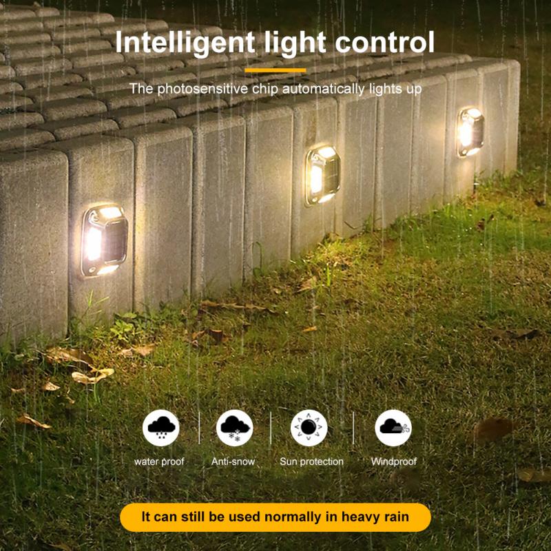 Solar Garden Light Outdoor Solar Power Landscape Waterproof Lawn Lamp Decoration Lighting For Pathway yard Lawn Sunpower Lamp