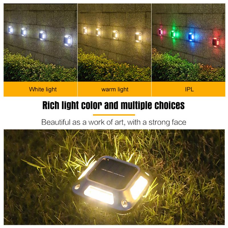 Solar Garden Light Outdoor Solar Power Landscape Waterproof Lawn Lamp Decoration Lighting For Pathway yard Lawn Sunpower Lamp