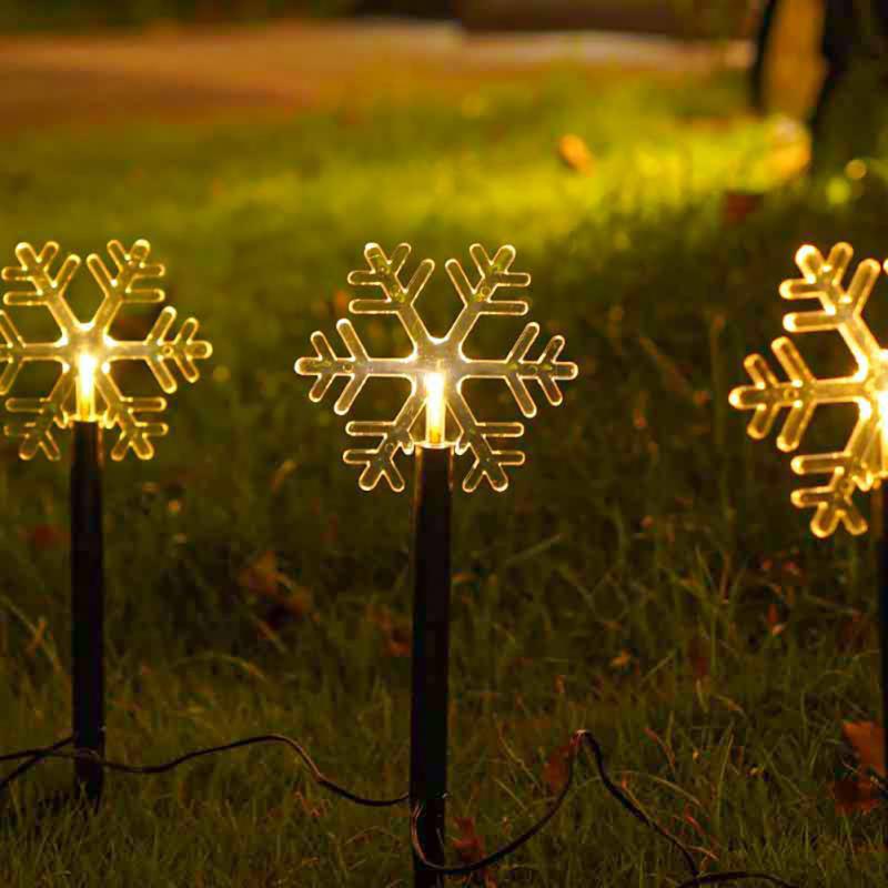Led Solar Light for Christmas Decorations for Home Lawn Lamp Outdoor Pathway Lawn Lamp Waterproof Solar Street Lamp Solar Lights