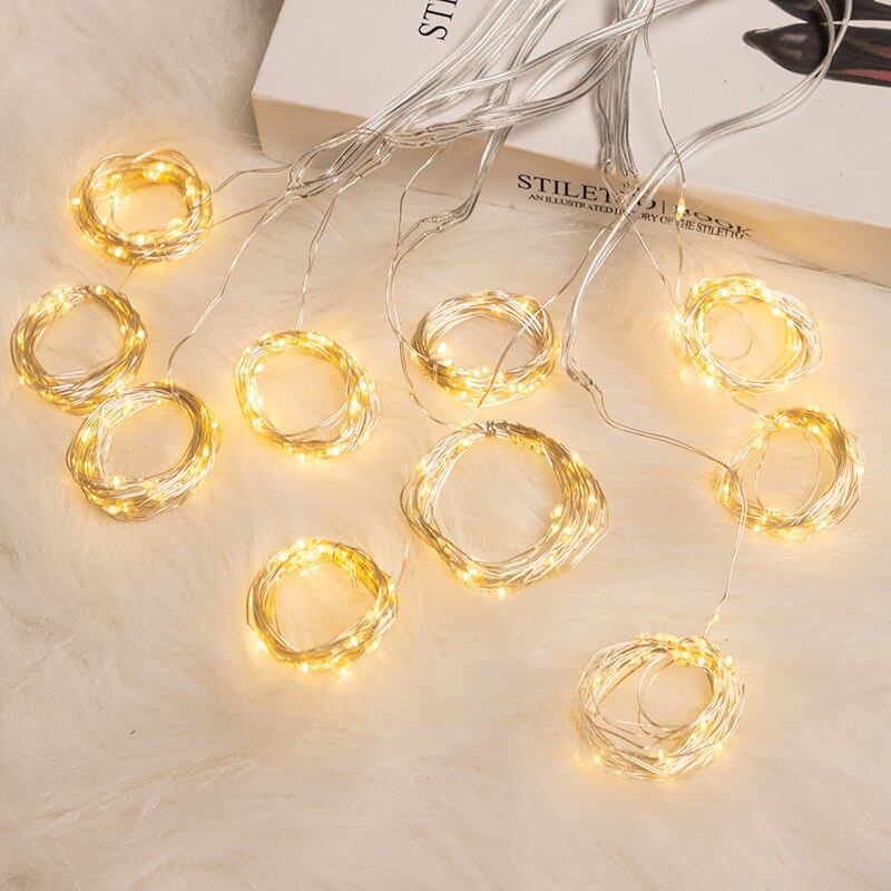 LED Night Lights Decoration For Home Christmas Bedroom Bedside Decoration Valentine Wedding Gift Christmas Lights Table Lamp