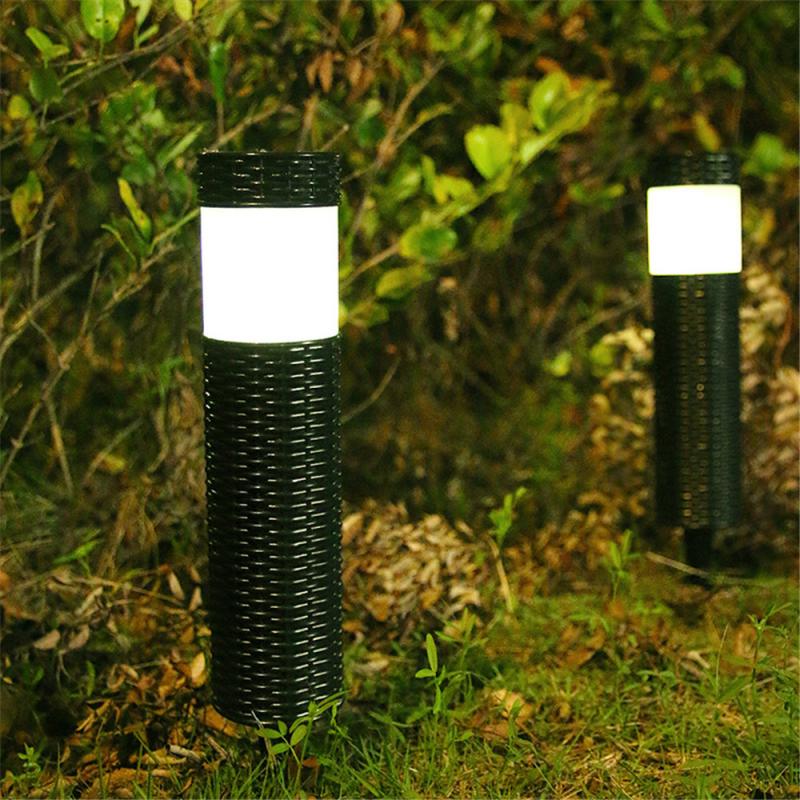 1pcs Outdoor Solar Lamps Pathway Garden Lights Outdoor Lighting Landscape Plug-in Household yard Lighting Waterproof Lawn Lights