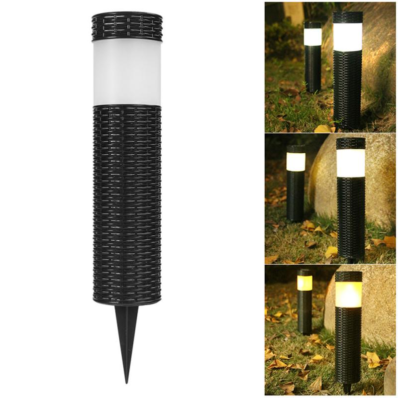 1pcs Outdoor Solar Lamps Pathway Garden Lights Outdoor Lighting Landscape Plug-in Household yard Lighting Waterproof Lawn Lights