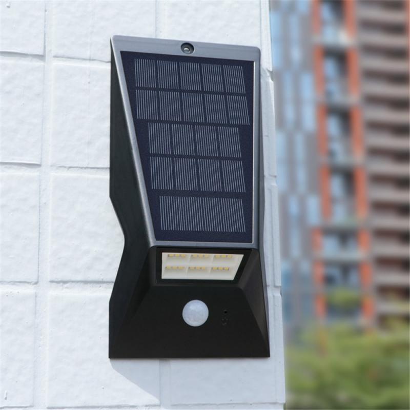 Outdoor Solar Lights Waterproof Solar Human Body Induction Wall Light LED Garden Courtyard Lawn Landscape Solar Street Lamp