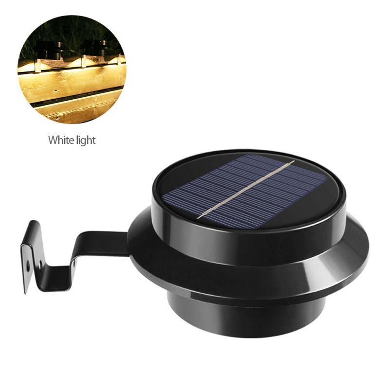 Solar Garden Waterproof Wall Lamp Outdoor Waterproof Solar Powered Sunlight Street Lighting Intelligent Light Control for Garden