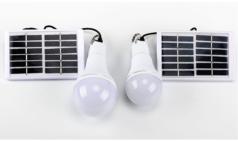 7W 9W 480 600LM Portable LED Solar Remote Control Bulb Solar Light Home Outdoor Lighting LED Solar Bulb Light Garden Light