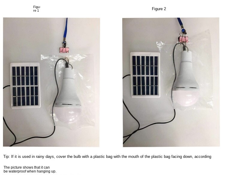 7W 9W 480 600LM Portable LED Solar Remote Control Bulb Solar Light Home Outdoor Lighting LED Solar Bulb Light Garden Light