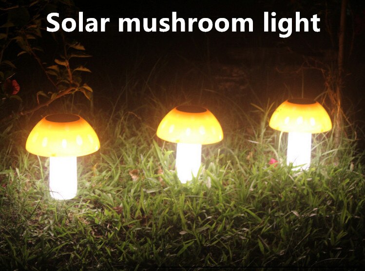 20led solar mushroom lamp garden solar lawn solar lamp outdoor lamp solar path lamp solar garden lamp