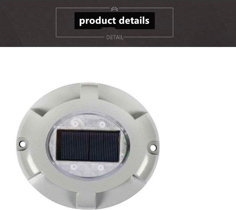 4Pcs waterproof IP67 solar underground light stainless steel solar buried lamp outdoor garden path ground lamp