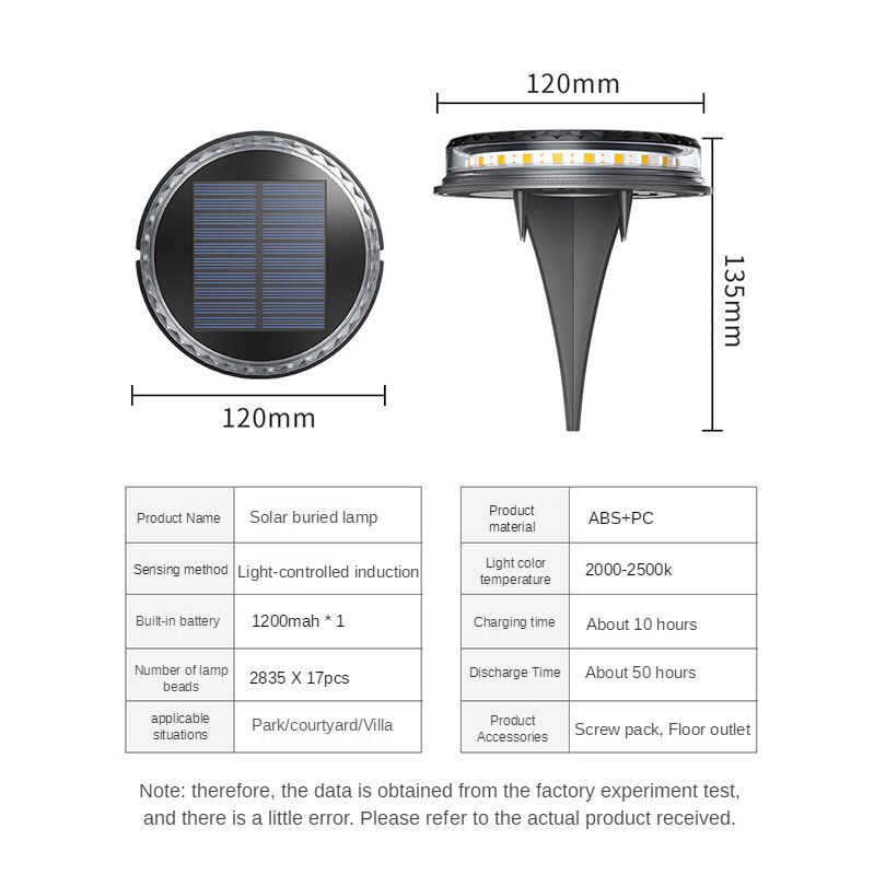 solar outdoor led lights for garden Solar Floor Light Light with Motion Sensor Outdoor Waterproof Garden Led Solar Garden Lamp