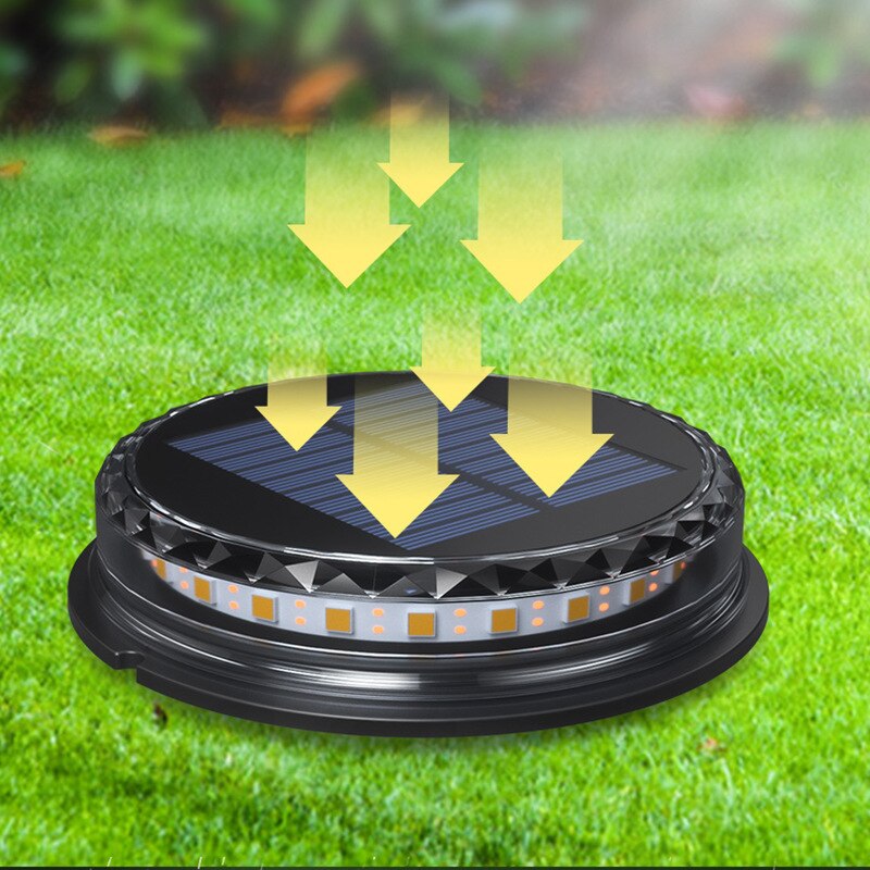 solar outdoor led lights for garden Solar Floor Light Light with Motion Sensor Outdoor Waterproof Garden Led Solar Garden Lamp