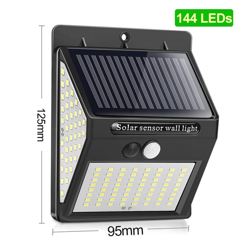 1/2/4Pcs solar led light outdoor Motion Sensor PIR Wall Light Waterproof Solar Lamp Solar Powered Sunlight Garden Decoration