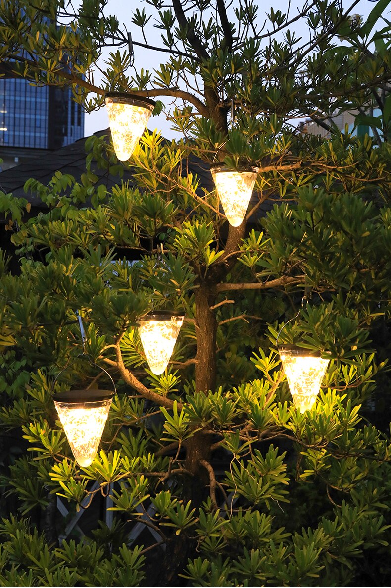 Solar Light Outdoors fairy lights Christmas Lights Ornament Lantern Garland Patio Decor christmas led lights for decoration