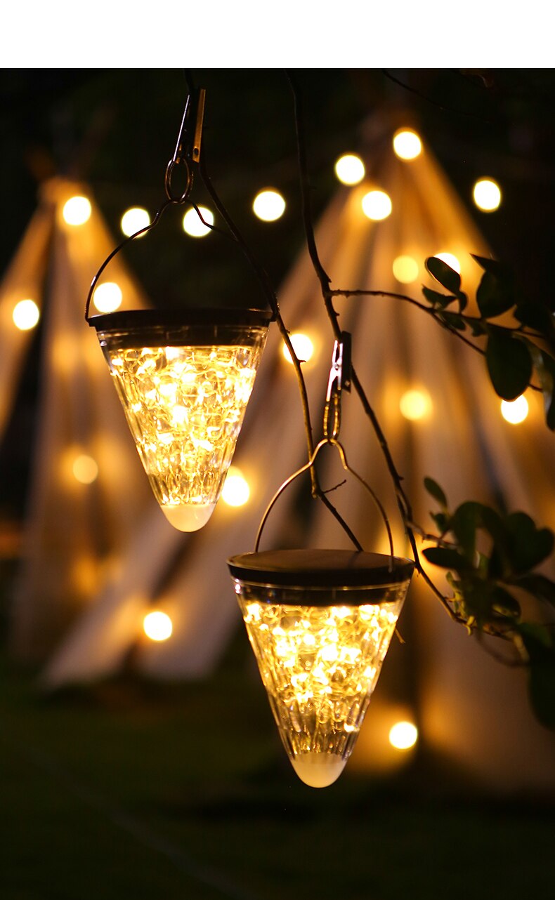 Solar Light Outdoors fairy lights Christmas Lights Ornament Lantern Garland Patio Decor christmas led lights for decoration