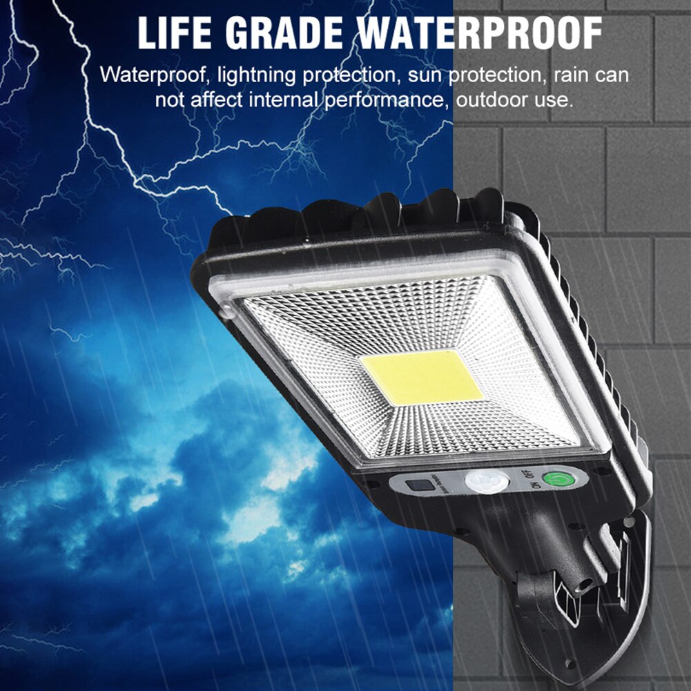 LED Solar Wall Light Outdoors Motion Sensor Remote Control Waterproof Street Solar Powered Lamp for Garden Decoration Lights