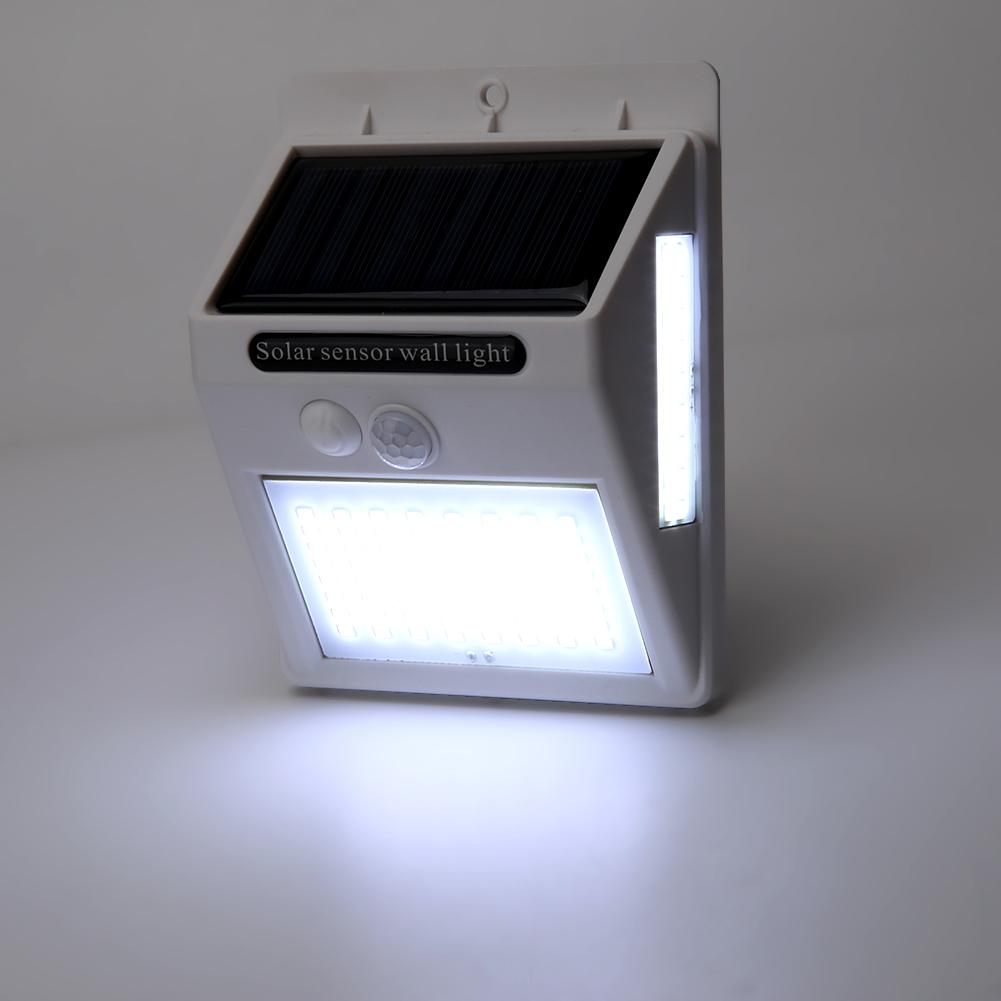 100LED Solar Wall Light Outdoors Motion Sensor IP65 Waterproof Three-sided yard Street Solar Lamp Garden Decoration Lighting