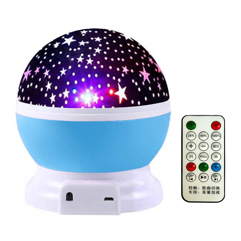 Colorful Starry Sky Galaxy Projector Nightlight Child Bluetooth USB Music Player Star Night Light Romantic Projection Lamp Gifts