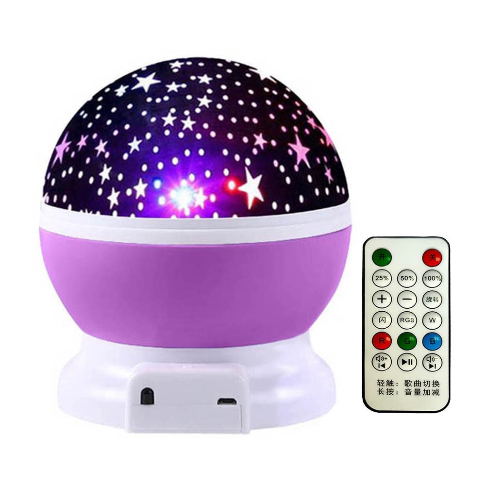 Colorful Starry Sky Galaxy Projector Nightlight Child Bluetooth USB Music Player Star Night Light Romantic Projection Lamp Gifts