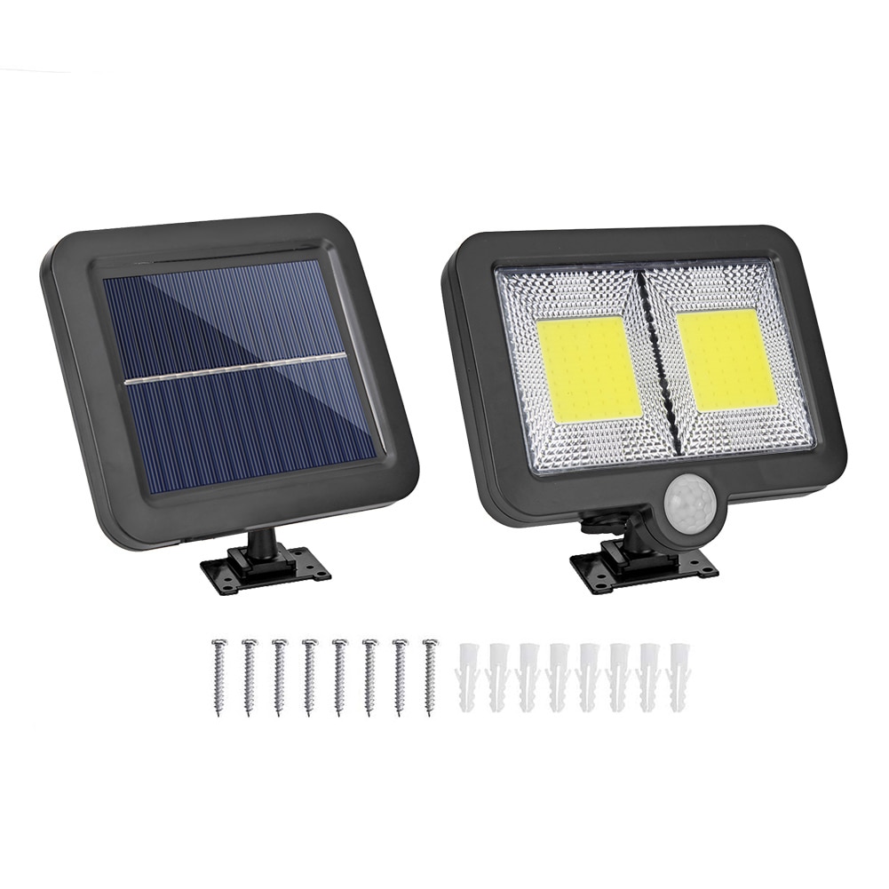 3 Modes 128LED Soalr light Outdoors Motion Sensor Wall Light IP65 Waterproof Spotlight Solar Powered Lamp Street Garden Light