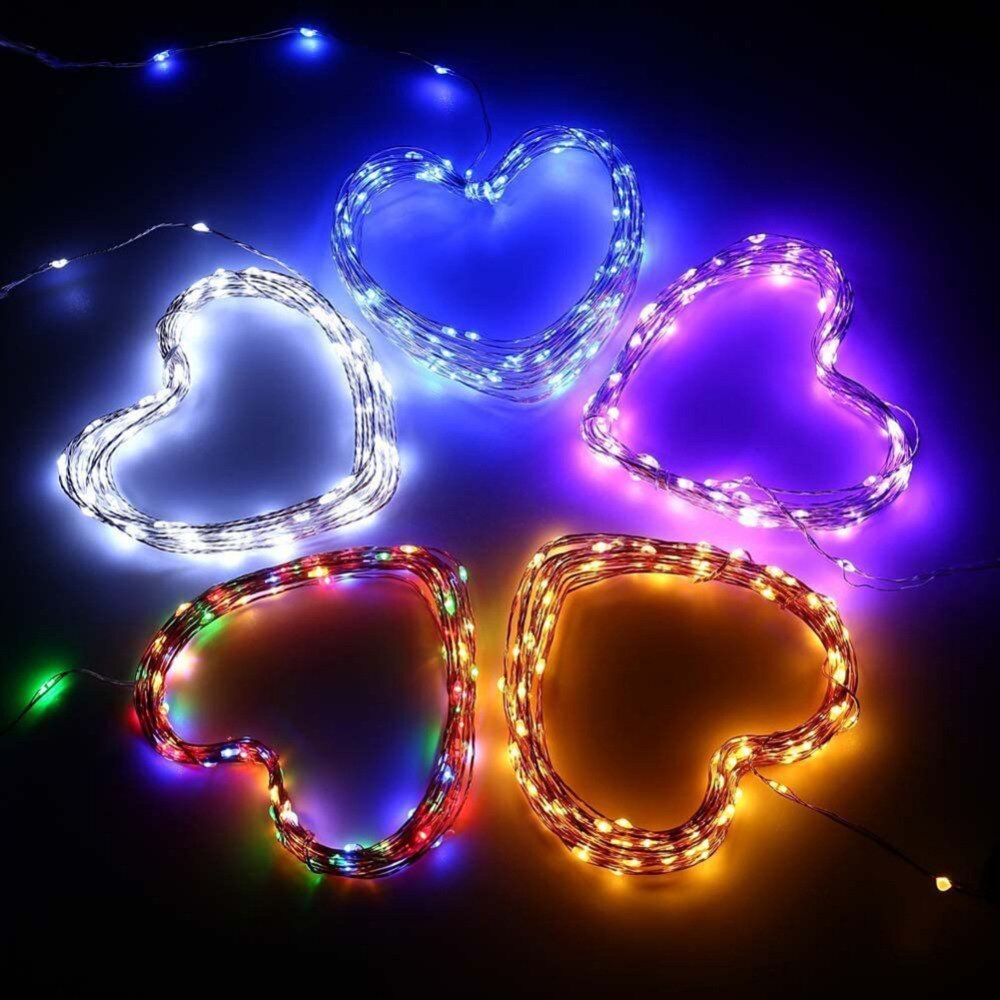 20m 200LED Fairy Lighting Strings Solar Outdoor Waterproof Copper Wire Lamp 8 Modes Wedding Garden Christmas Decor String Light