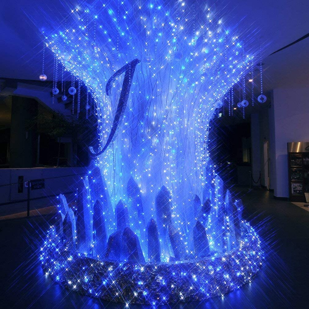 20m 200LED Fairy Lighting Strings Solar Outdoor Waterproof Copper Wire Lamp 8 Modes Wedding Garden Christmas Decor String Light