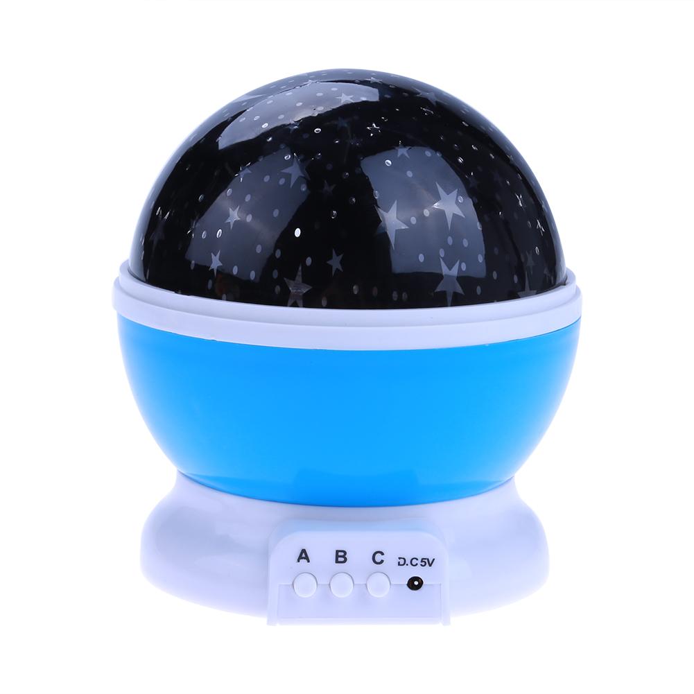 3 in 1 Star Sky Projector Star LED Night Light Music Player Waving Lights 360 Degree Rotation Night Lighting Lamp