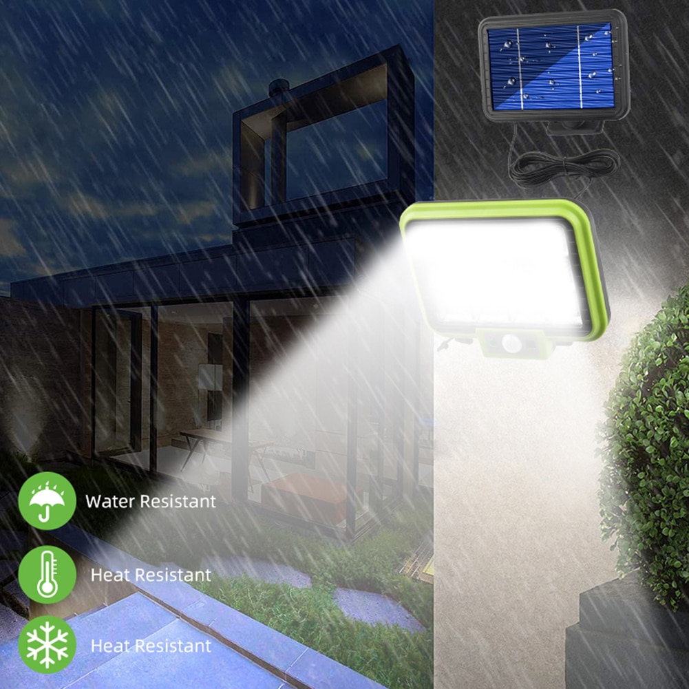 160LED Solar Light Outdoors Waterproof 3 Modes Solar Wall Light Motion Sensor Solar Powered Lamp for Garden Decoration Lighting